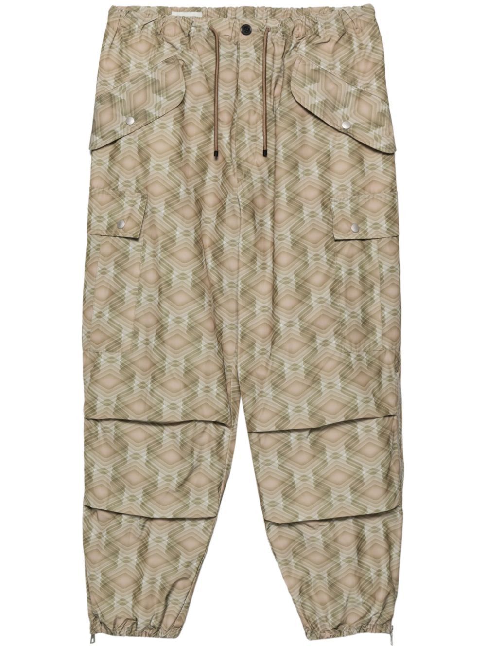 Dries Van Noten o1s22i1n1124 Cargo Pant in Beige Size US 34 / EU 50 - 1 Thumbnail