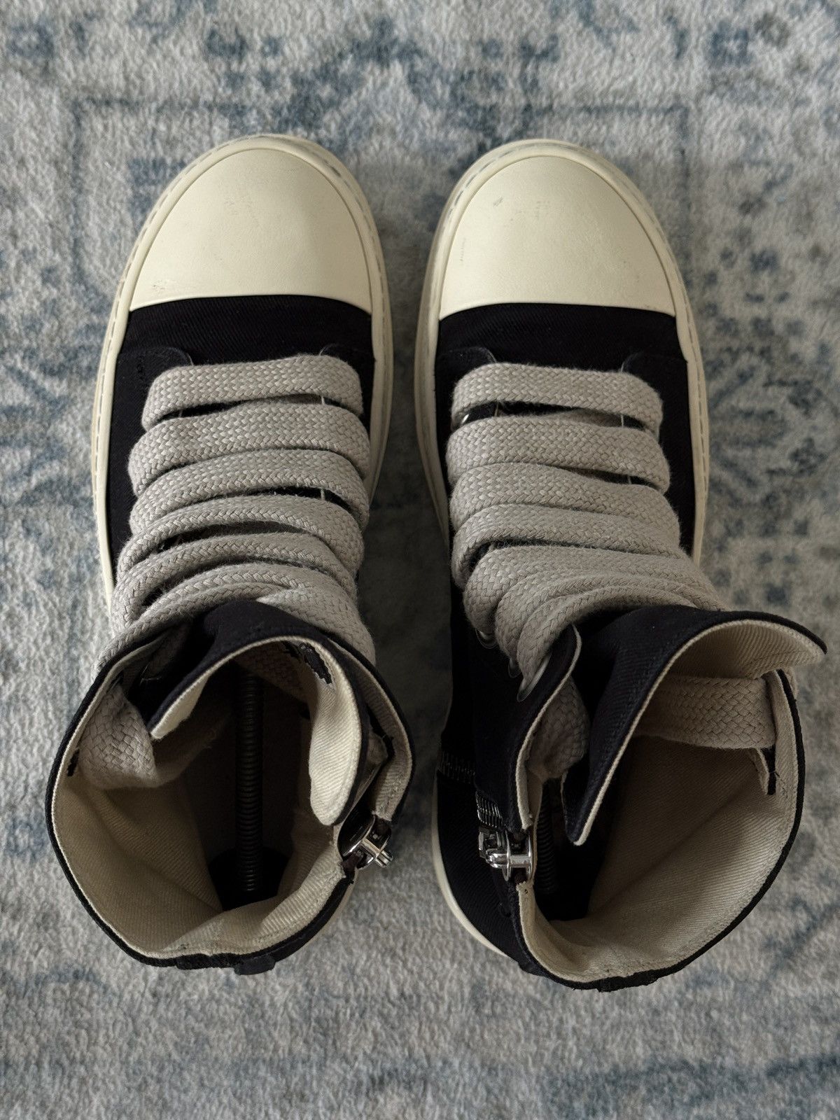 Rick Owens Drkshdw Rick Owens Jumbo Laces Size US 11 / EU 44 - 8 Thumbnail
