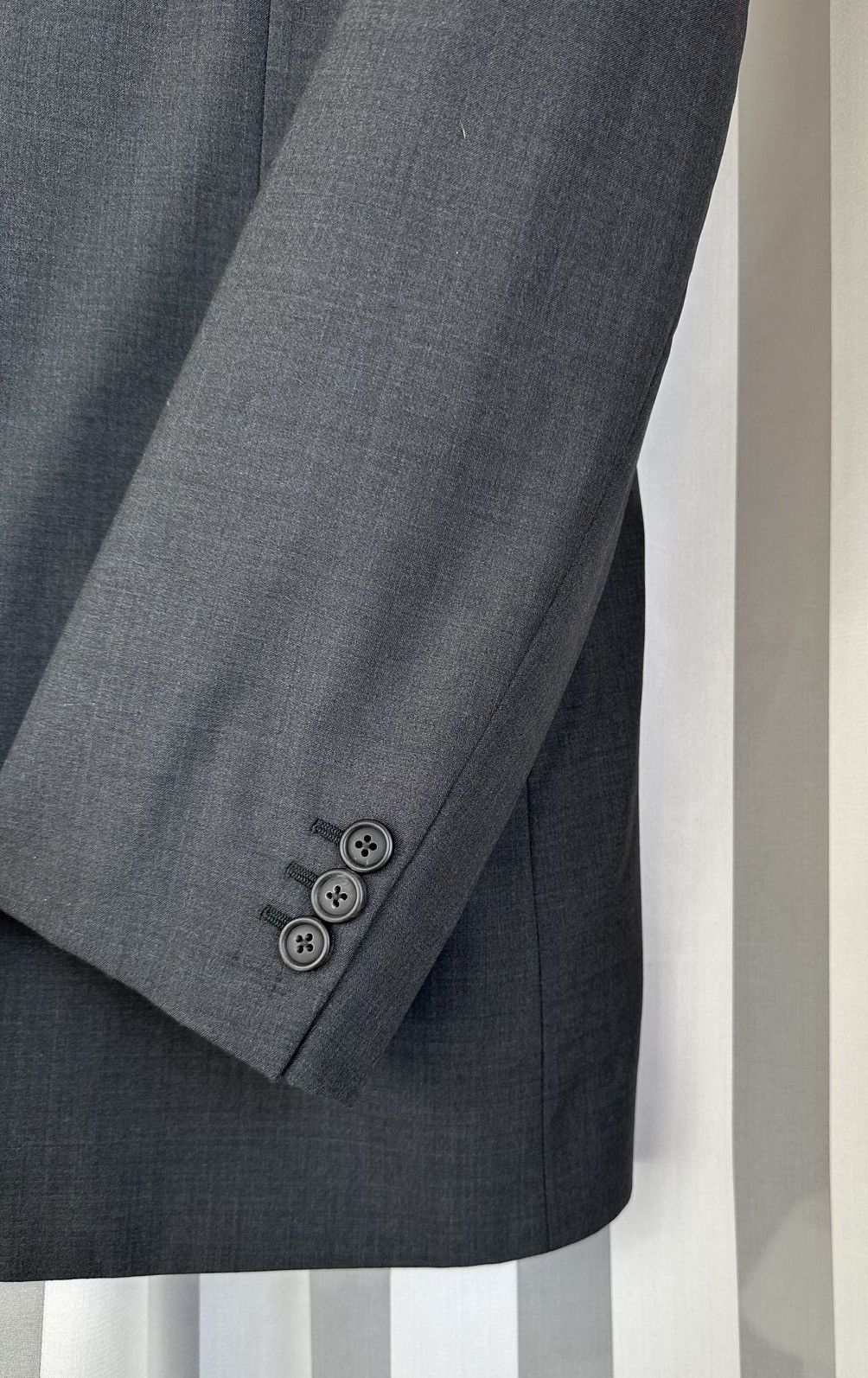Prada PRADA FW2012 Runway Gray Wool Jacket Size US M / EU 48-50 / 2 - 13 Thumbnail