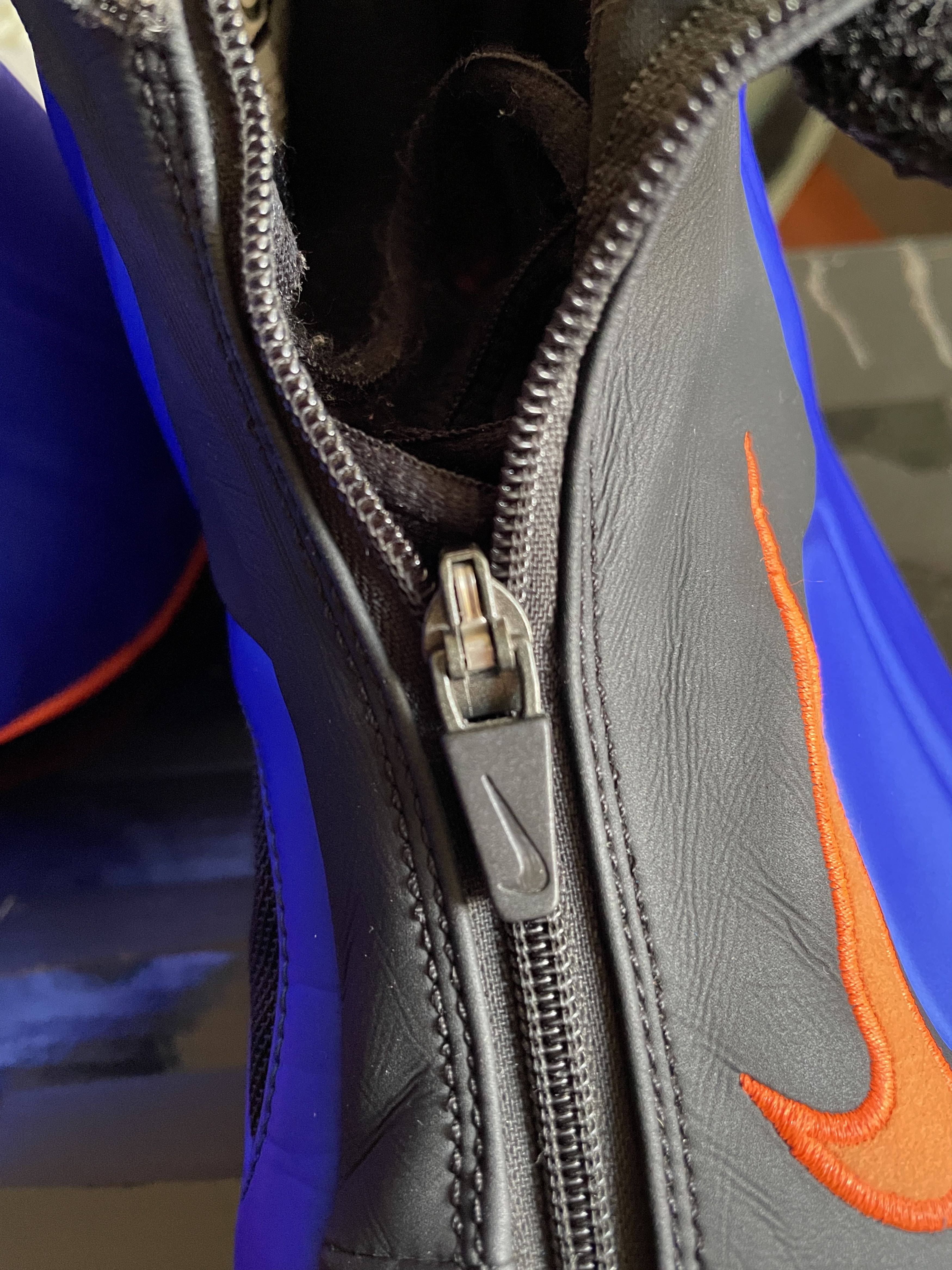 Nike Nike Air Flightposite Blue Zoom 1 Sneakers Jordan Shoes Max Size US 8 / EU 41 - 12 Thumbnail