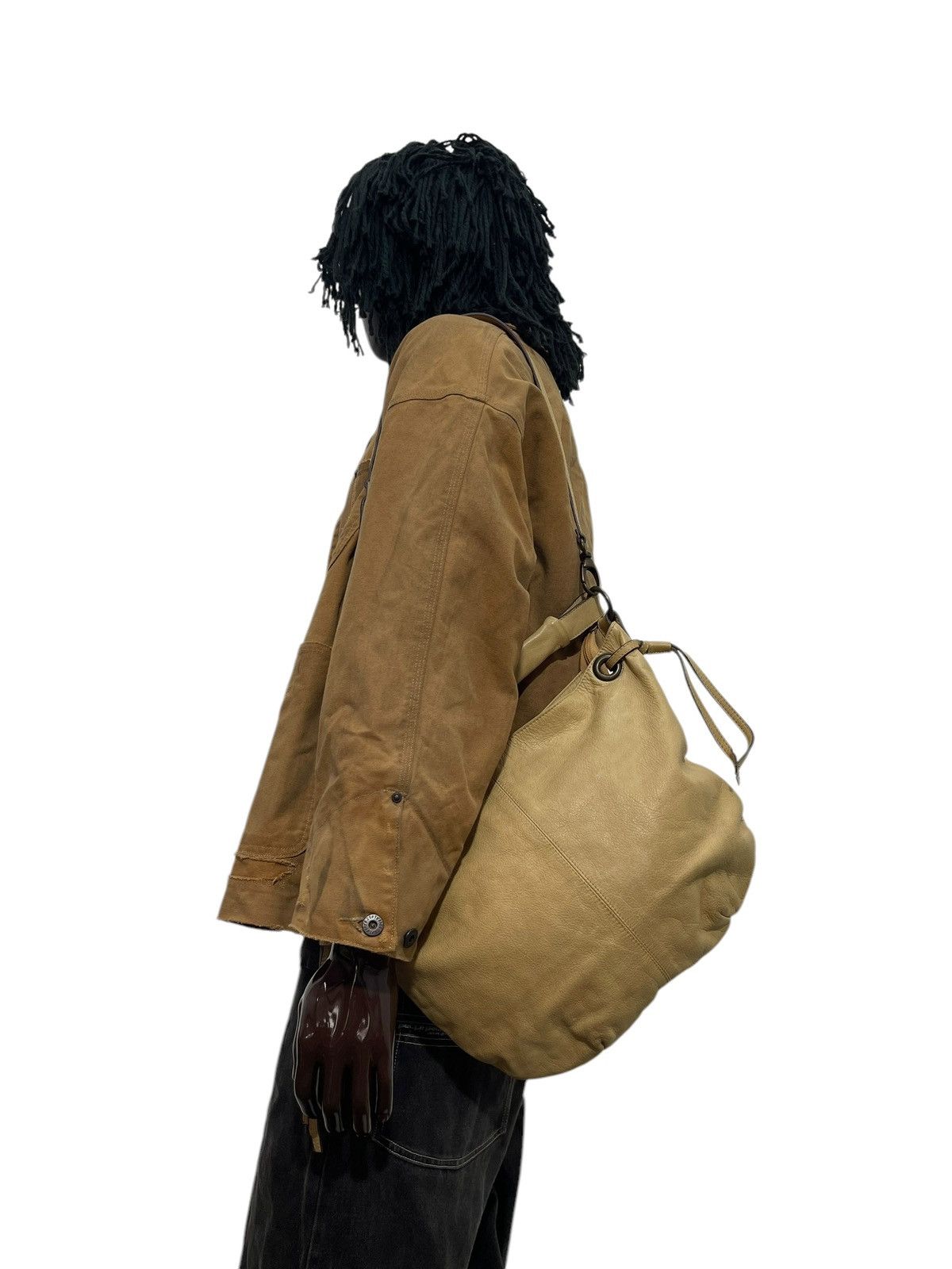 Genuine Leather Full Leather Alchimia Italy Shoulder Bag 1🟩4 Size ONE SIZE - 2 Thumbnail