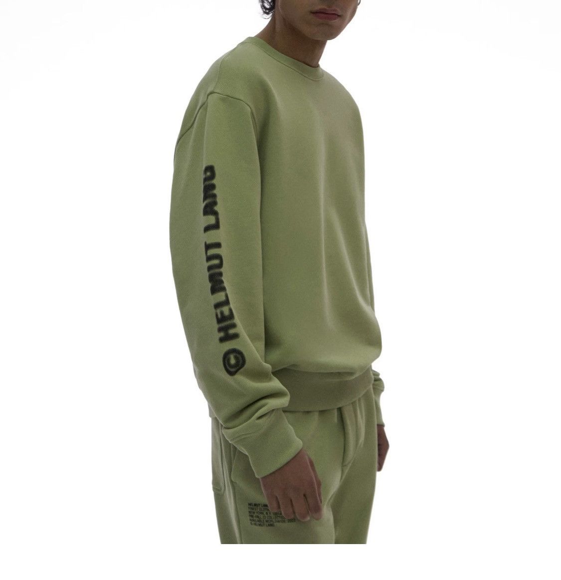 Helmut Lang Helmut Lang Blur Crewneck/Joggers Set Size Medium Size US M / EU 48-50 / 2 - 2 Thumbnail