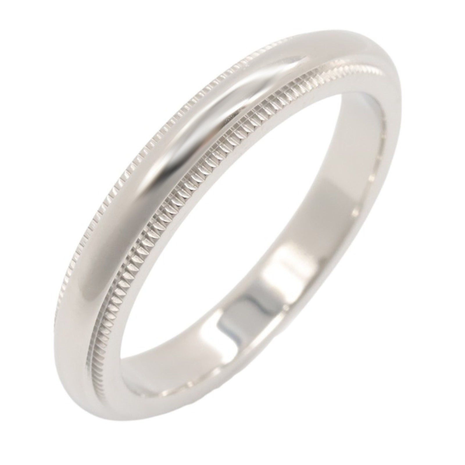 Tiffany & Co. Tiffany Co Milgrain Bundling Ring Pt950 Platinum Silver Size ONE SIZE - 1 Thumbnail