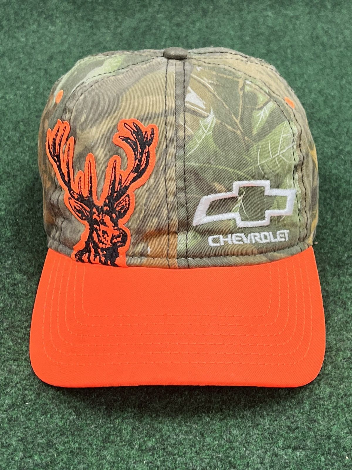 Chevrolet Chevy Deer Camo Strapback Hat Size ONE SIZE - 1 Thumbnail