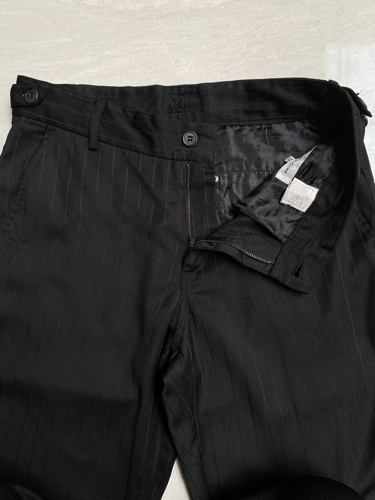 Other Suggestion Black Striped Pants Size US 29 - 9 Thumbnail