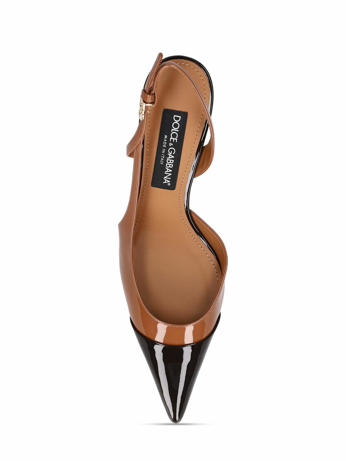 Dolce & Gabbana o1y0925 Slingback Pumps in Brown/Black Size US 6 / IT 36 - 4 Thumbnail