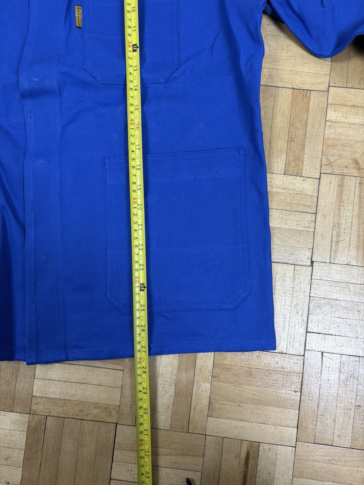 Le Laboureur Mercure vintage French chore coat three pockets workwear Size US M / EU 48-50 / 2 - 5 Thumbnail