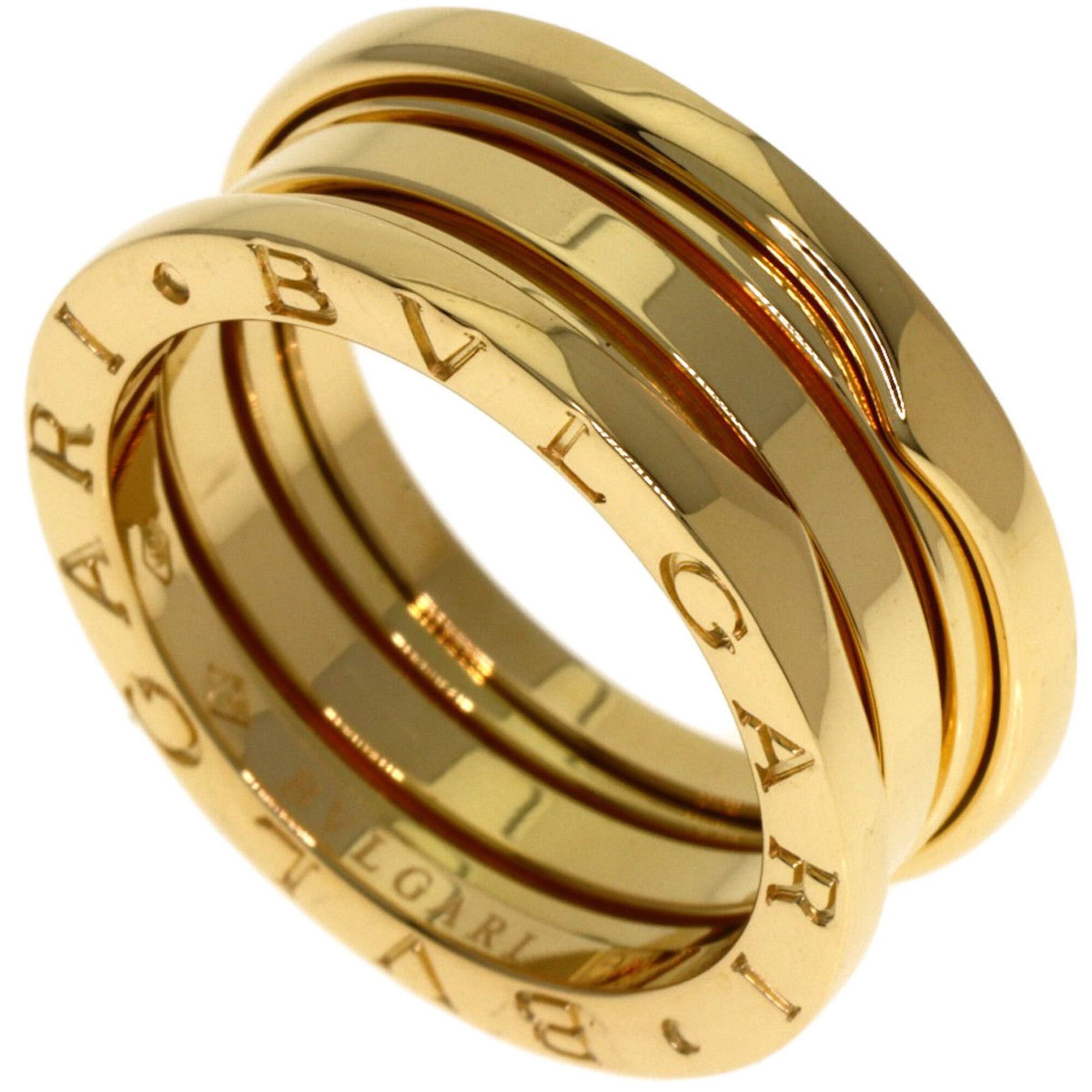 Bvlgari BVLGARI B-zero1 2-band ring #52, 18K yellow gold, women's. Size ONE SIZE - 1 Thumbnail