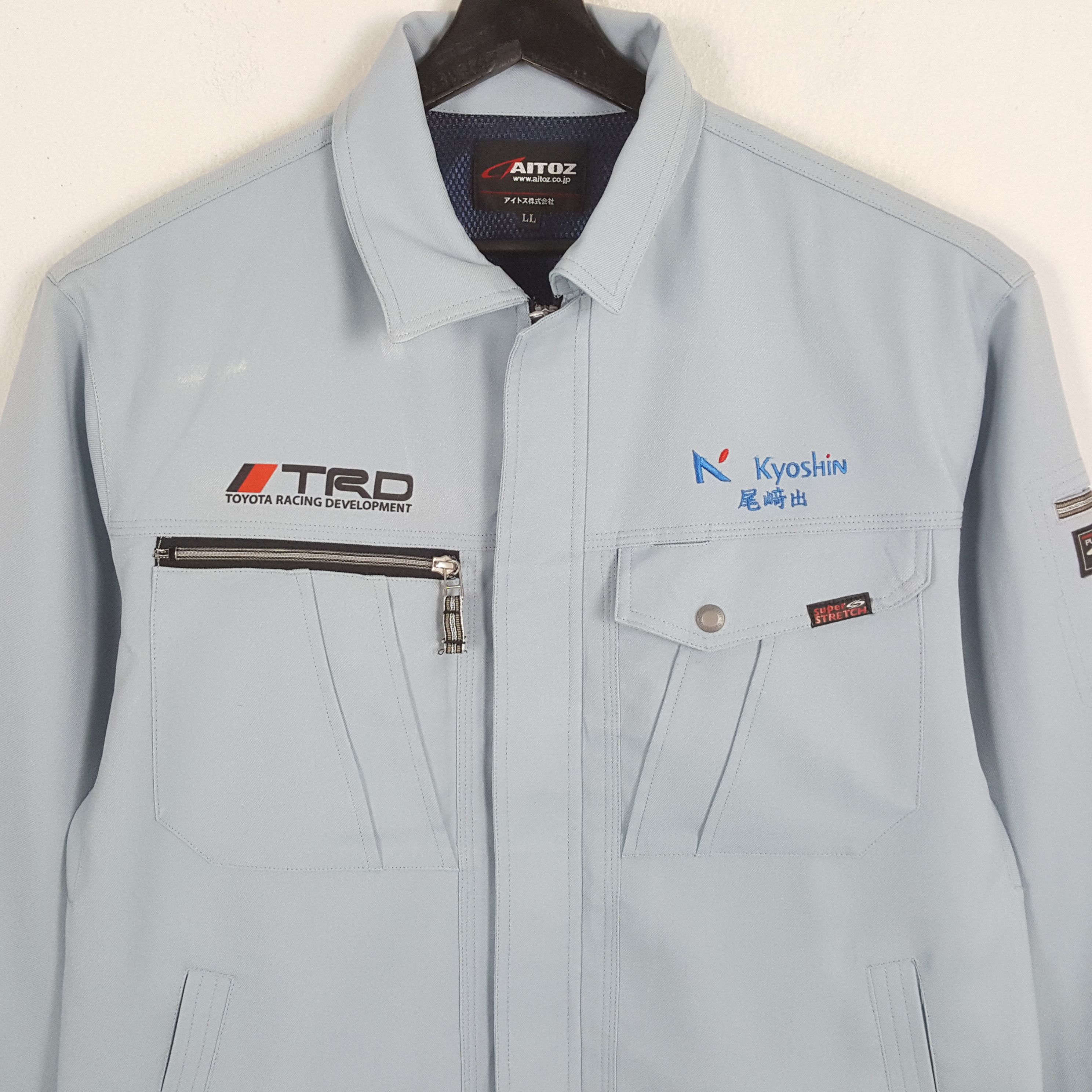 Japanese Brand × Vintage TRD TOYOTA RACING DEVELOPMENT Motorsports Custom Art Jacket Size US L / EU 52-54 / 3 - 4 Thumbnail