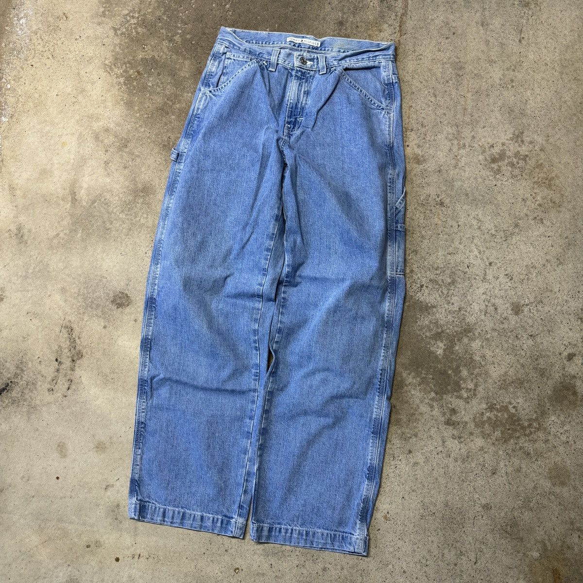 Vintage Tommy Jeans Faded Light Wash Baggy Jeans Grunge Skater Size US 28 / EU 44 - 8 Thumbnail