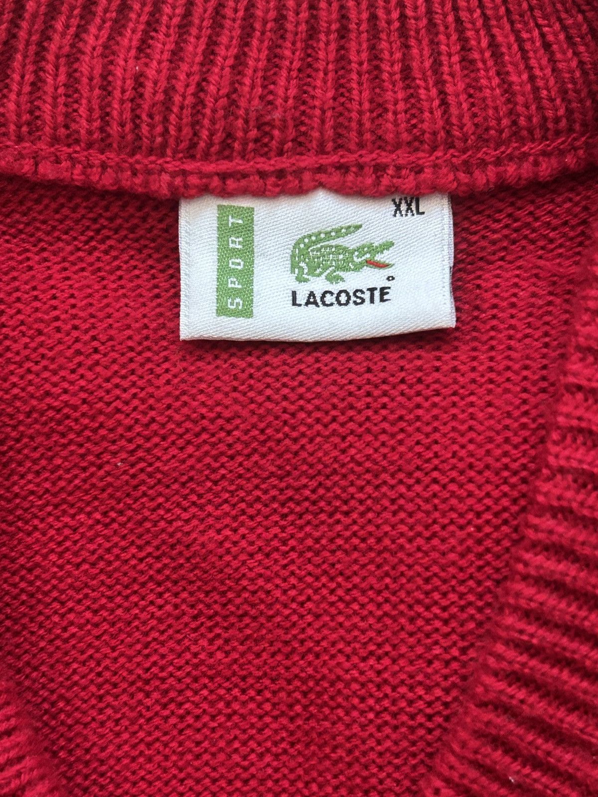 Lacoste Vintage Lacoste Knit Size US XXL / EU 58 / 5 - 4 Thumbnail