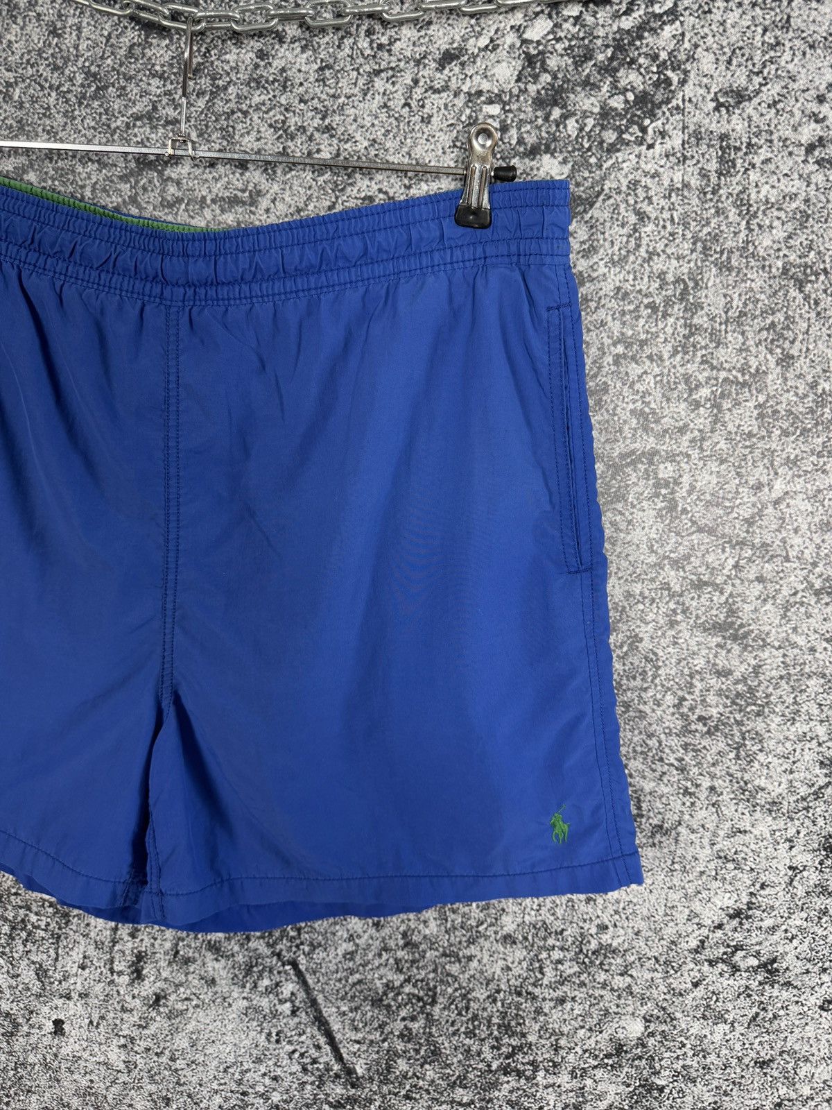 Polo Ralph Lauren Men’s Polo Ralph Lauren Nylon Shorts Vintage Blue Size XL Size US 38 / EU 54 - 2 Thumbnail