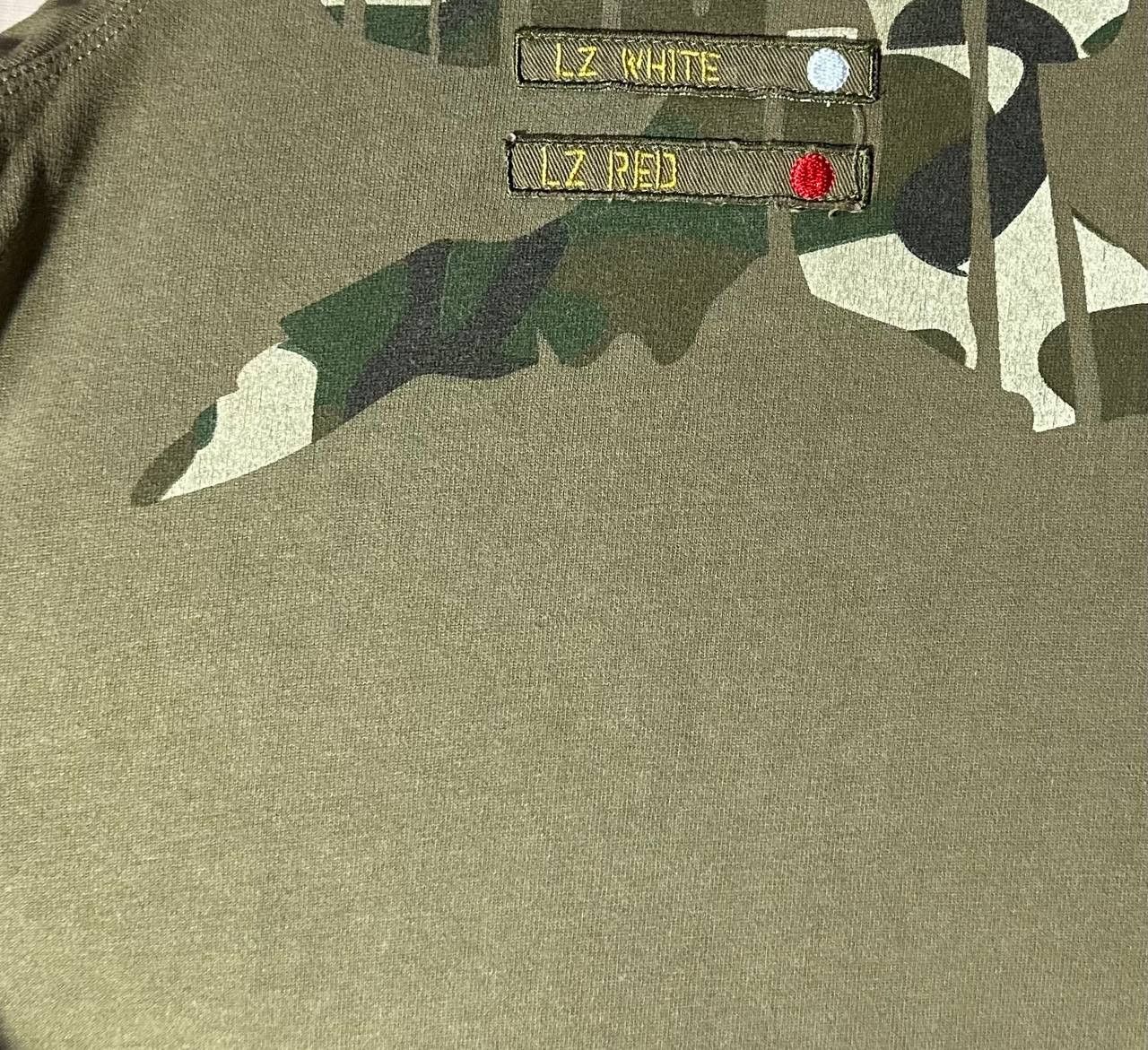 Ringspun Ringspun olive military utility long sleeve US army eagle Size US S / EU 44-46 / 1 - 3 Thumbnail