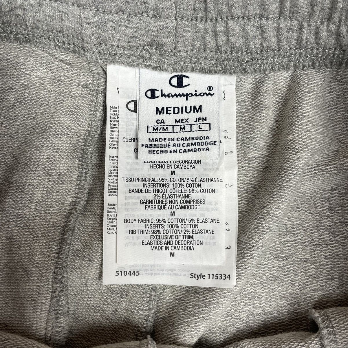 Champion Champion Sweatpants Joggers big logo Size US 34 / EU 50 - 10 Thumbnail