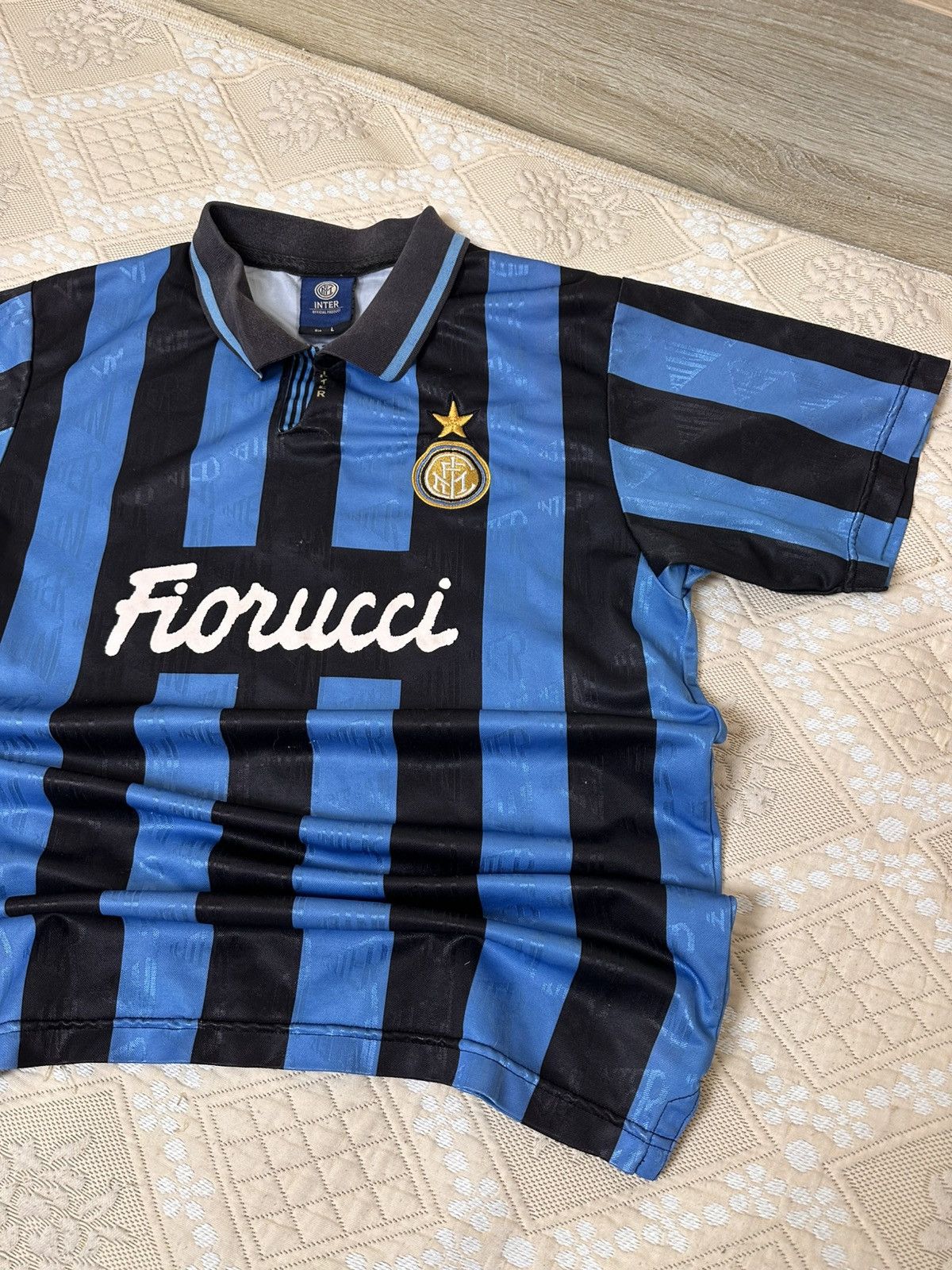 Vintage 🔥 Inter Milan Internazionale 1990 Jersey T Shirt Soccer Size US L / EU 52-54 / 3 - 2 Thumbnail
