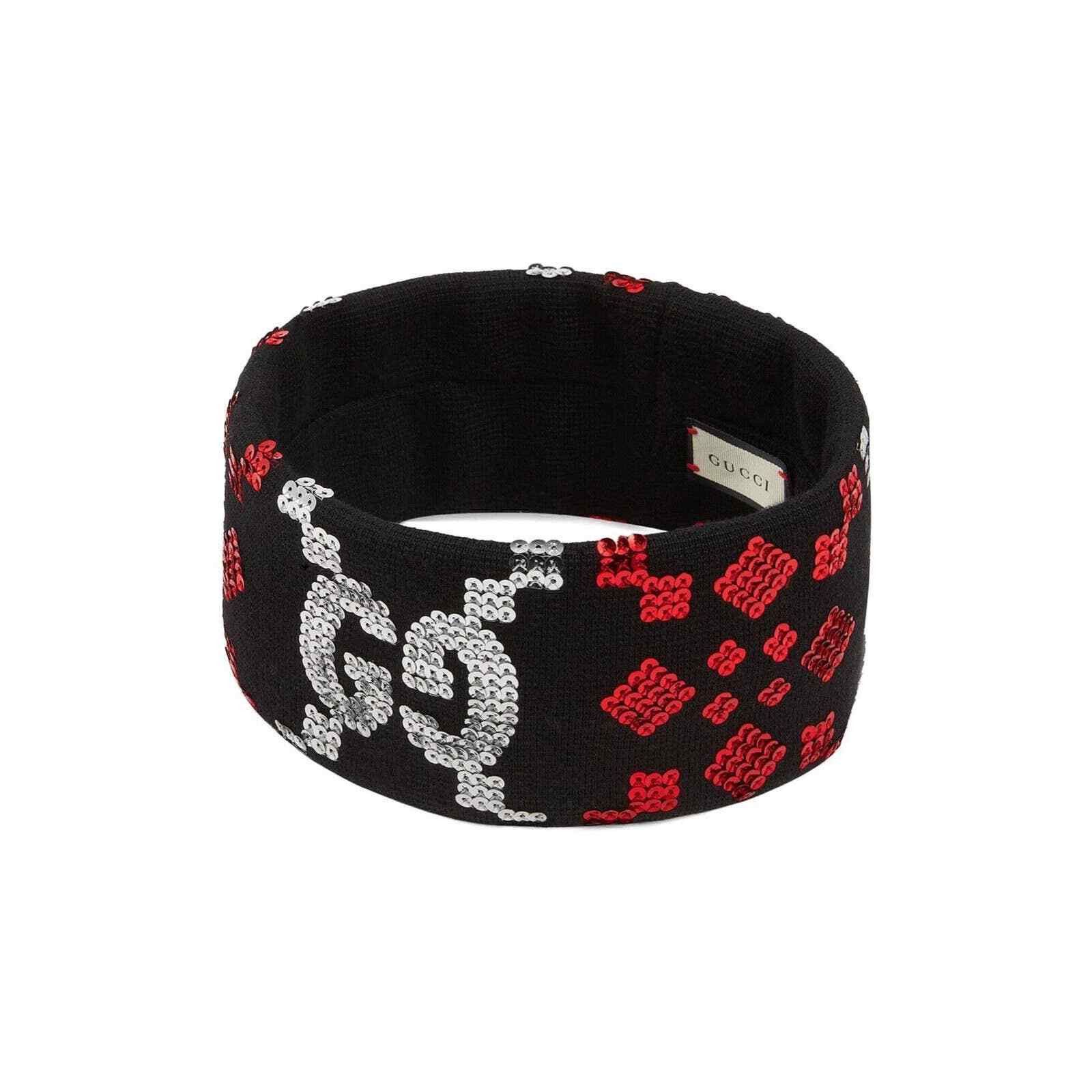 Gucci Gucci GG Logo Wool Stretchy Headband Hair Small 56cm Size ONE SIZE - 3 Thumbnail