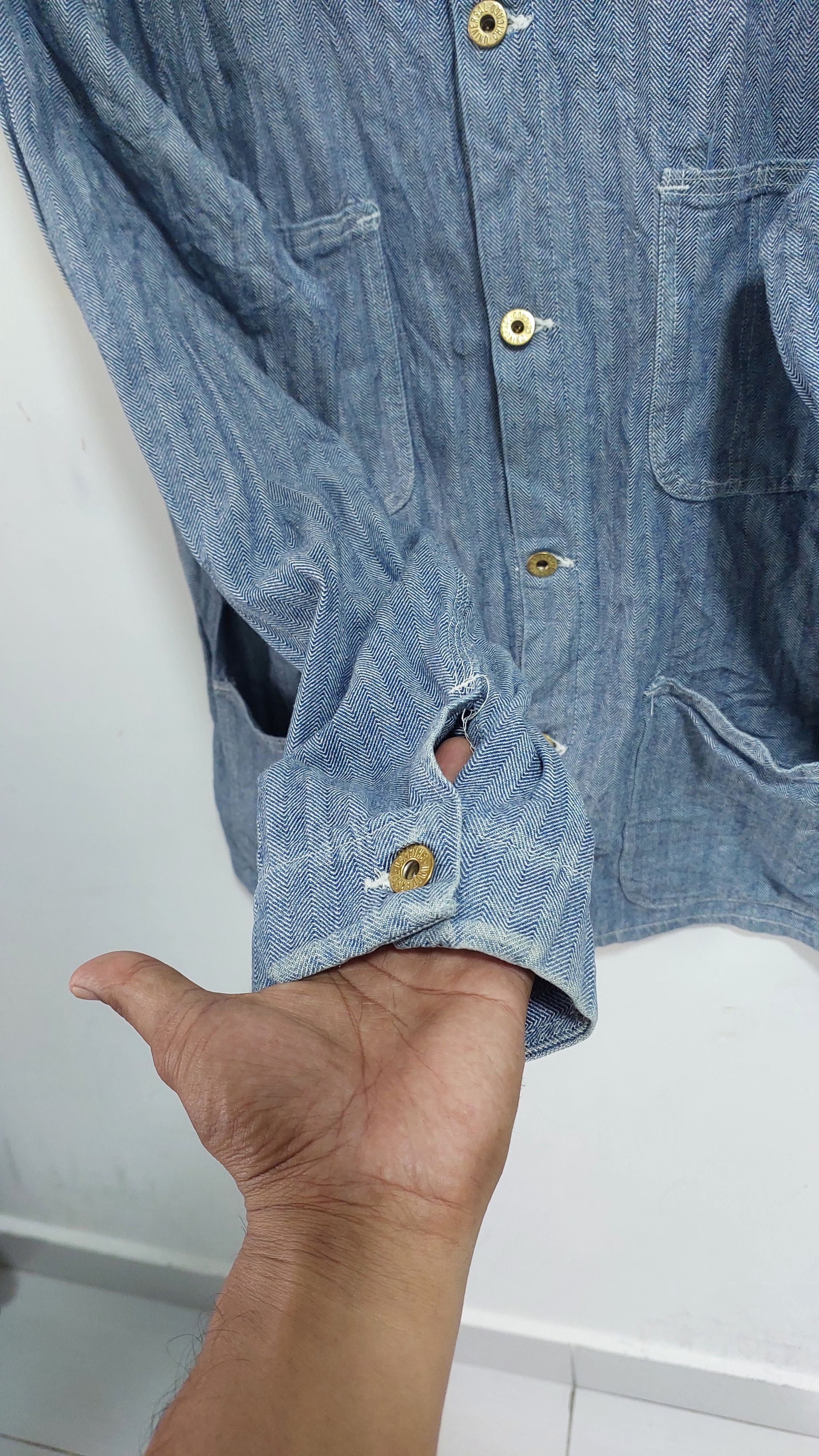 Universal Overall Chicago VINTAGE UNIVERSAL OVERALL CHICAGO STONE CUTTER JACKET Size US L / EU 52-54 / 3 - 5 Thumbnail