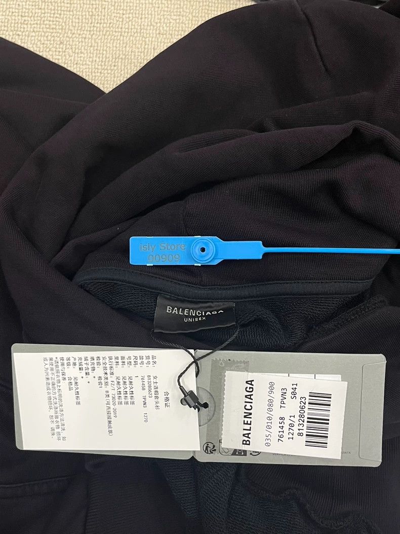 Balenciaga Balenciaga Post-it hooded sweatshirt Size US S / EU 44-46 / 1 - 4 Thumbnail
