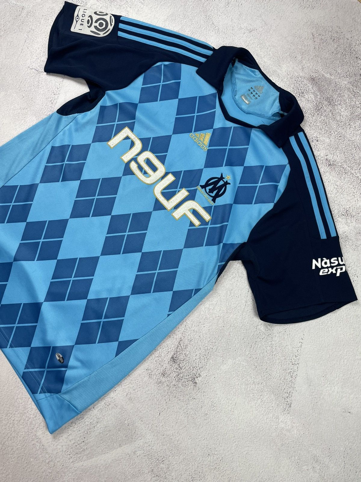 Vintage 2008-09 Olympique Marseille Away Football Shirt Ben Arfa #20 Size US M / EU 48-50 / 2 - 2 Thumbnail