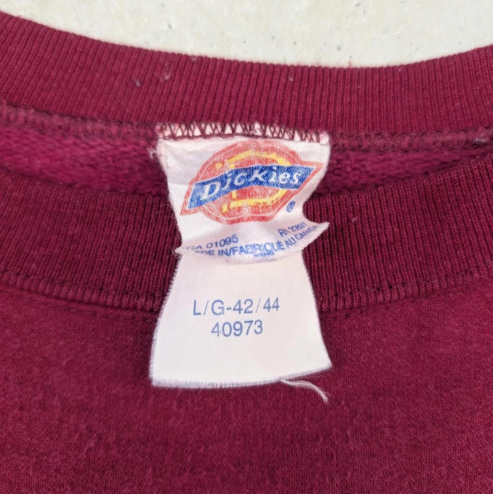 Dickies Vintage 90s Dickies Branders Cowboy Crew Neck Sweater Size US L / EU 52-54 / 3 - 3 Thumbnail