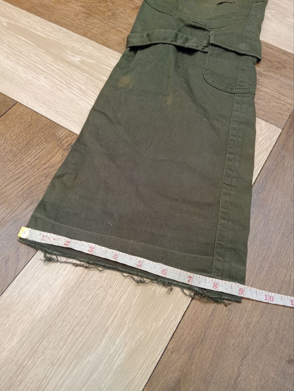 semanticdesign SEMANTICDESIGN JAPAN STRETCH MULTIPOCKET BANDAGE FLARED PANT Size US 31 - 17 Thumbnail