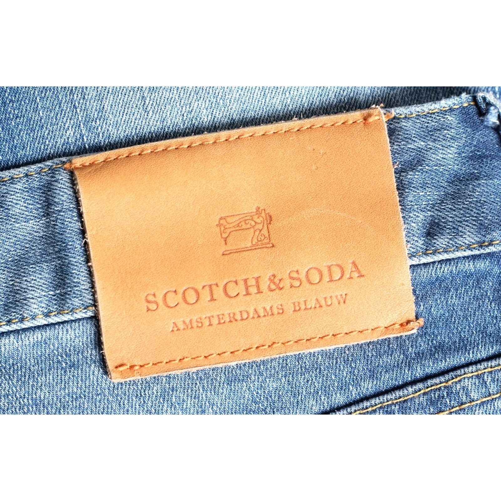 Scotch & Soda SCOTCH & SODA RALSTON Jeans Men 31/30 Slim Tapered Stretch DZ7546 blue denim mid rise 5-pocket Size US 31 - 2 Thumbnail