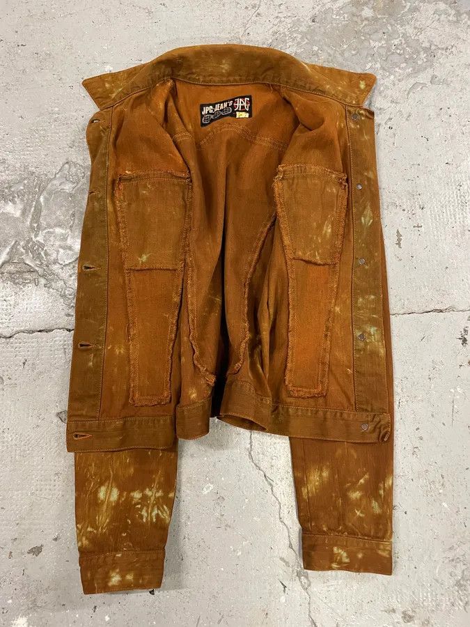 Jean Paul Gaultier Jean Paul Gaultier vintage Tie Dye Denim Jacket Size M / US 6-8 / IT 42-44 - 5 Thumbnail