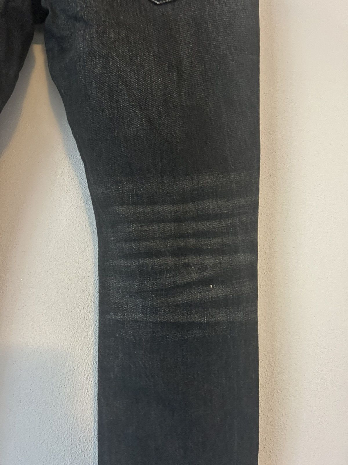 Saint Laurent Paris Black D02 M/SK-LW Jeans Size US 32 / EU 48 - 11 Thumbnail