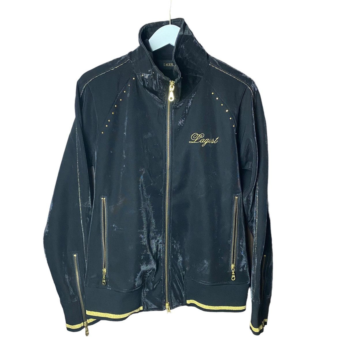 If Six Was Nine 2000's Lagust Tribal Poem Tracktop Jacket Size US M / EU 48-50 / 2 - 4 Thumbnail