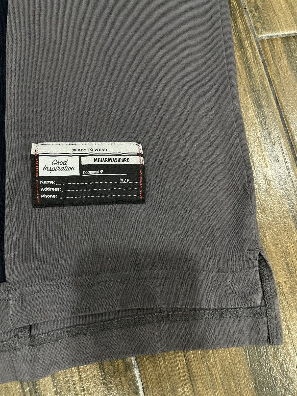 Japanese Brand × Maison MIHARA YASUHIRO Miharayasuhiro x gu Oversized Tee Shirt Size US M / EU 48-50 / 2 - 6 Thumbnail