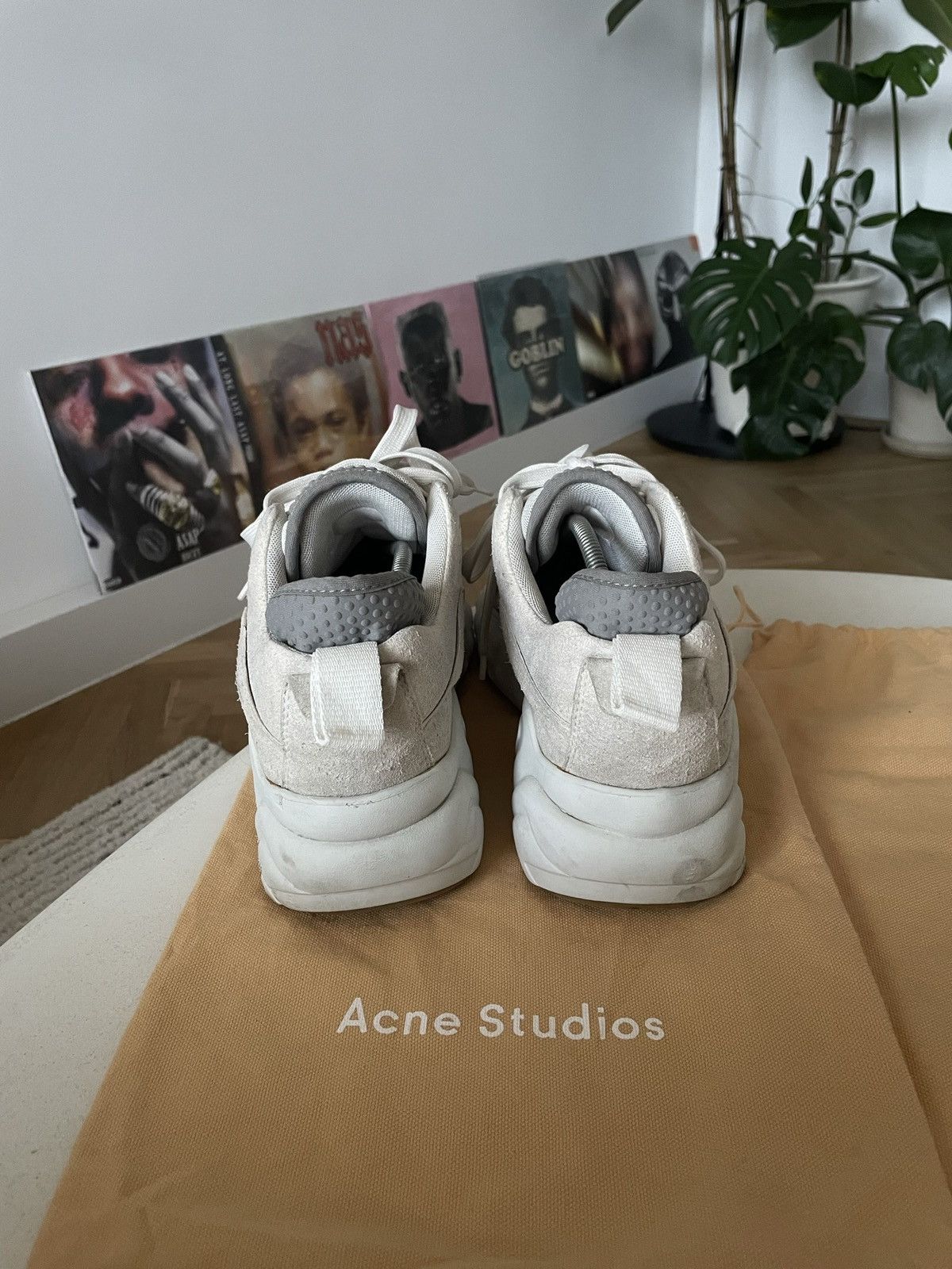 Acne Studios Acne Studios Rockaway Manhattan Chunky Sneakers Suede Rare Size US 8 / EU 41 - 4 Thumbnail