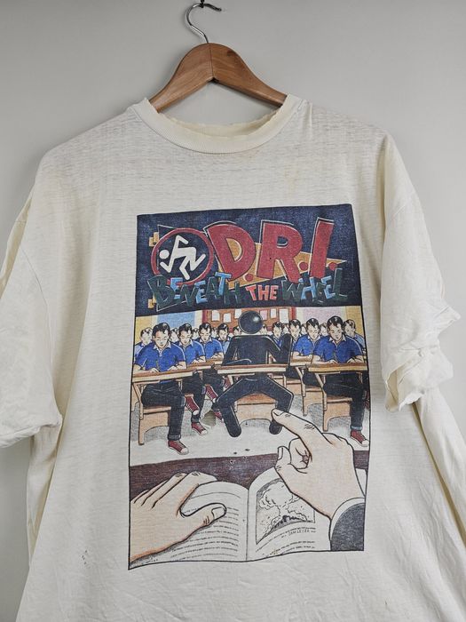 Vintage 90s Dirty Rotten Imbeciles DRI Beneath the wheel XL | Grailed