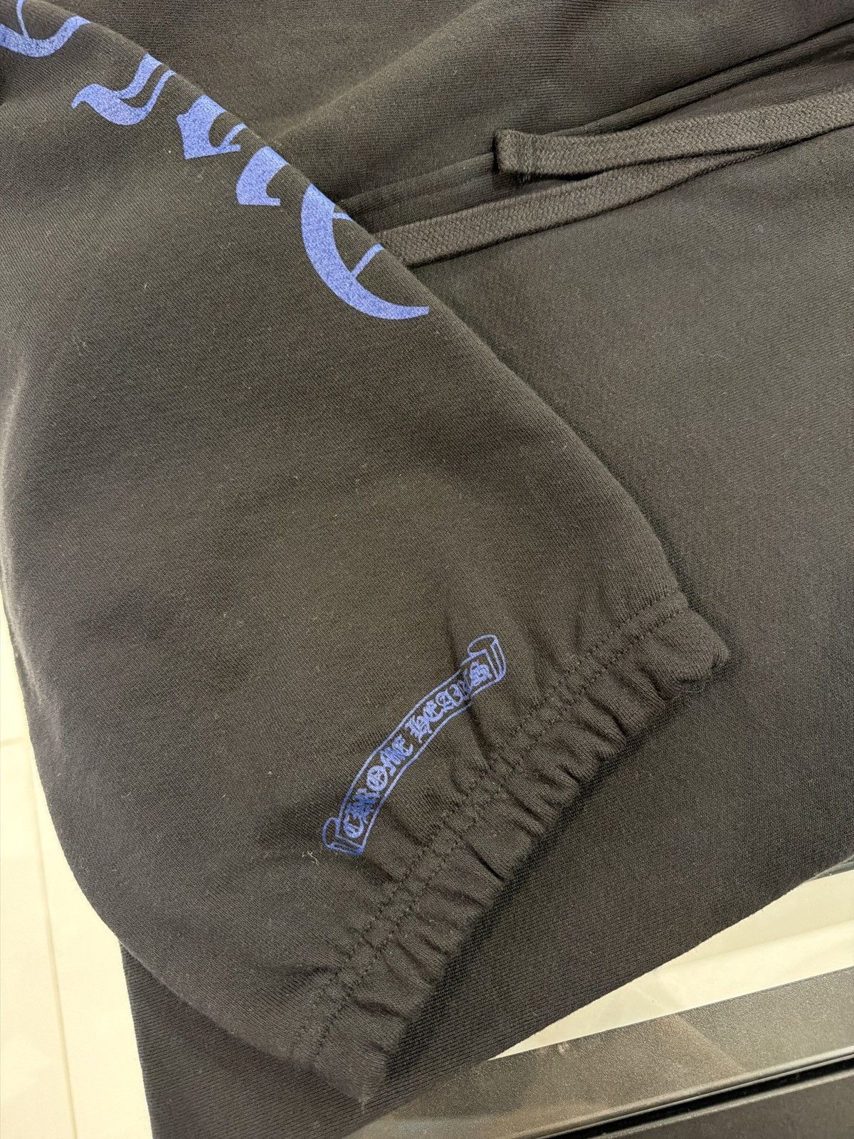 Chrome Hearts Chrome Hearts Blue Horseshoe Black Sweatpants Size US 36 / EU 52 - 4 Thumbnail