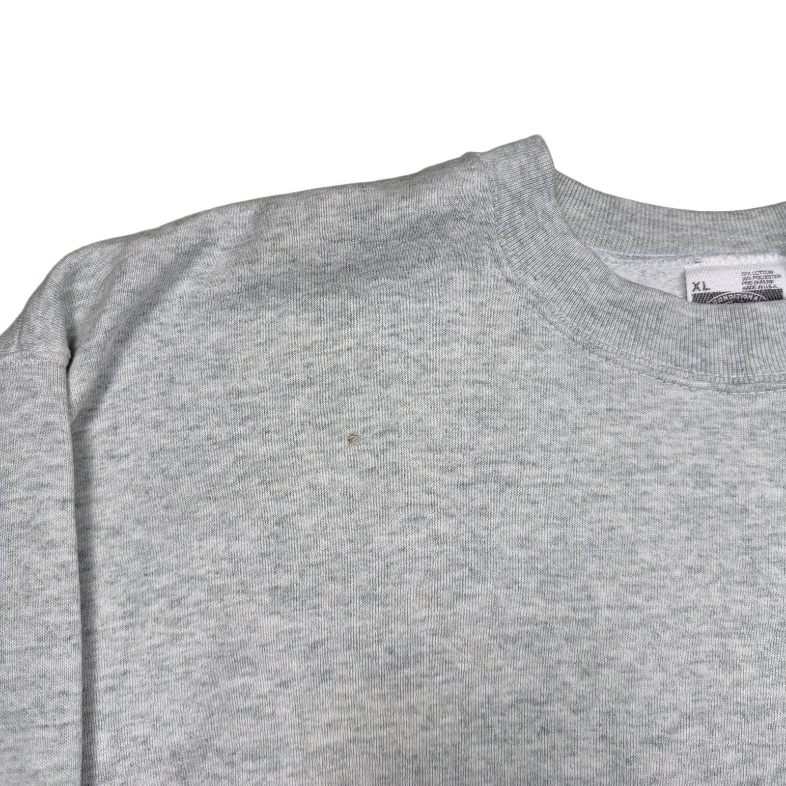 Fruit Of The Loom Vintage 90s Fruit of the Loom Heavyweight Gray Crewneck XL Size US XL / EU 56 / 4 - 3 Thumbnail