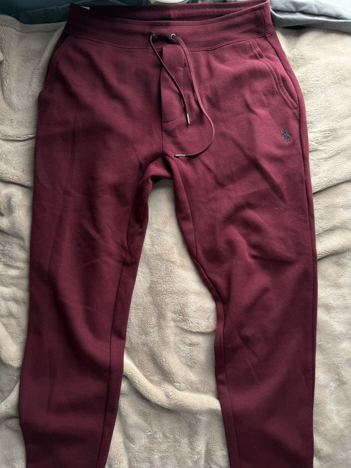 Polo Ralph Lauren Polo Sweatpants Burgundy Size US 30 / EU 46 - 1 Thumbnail