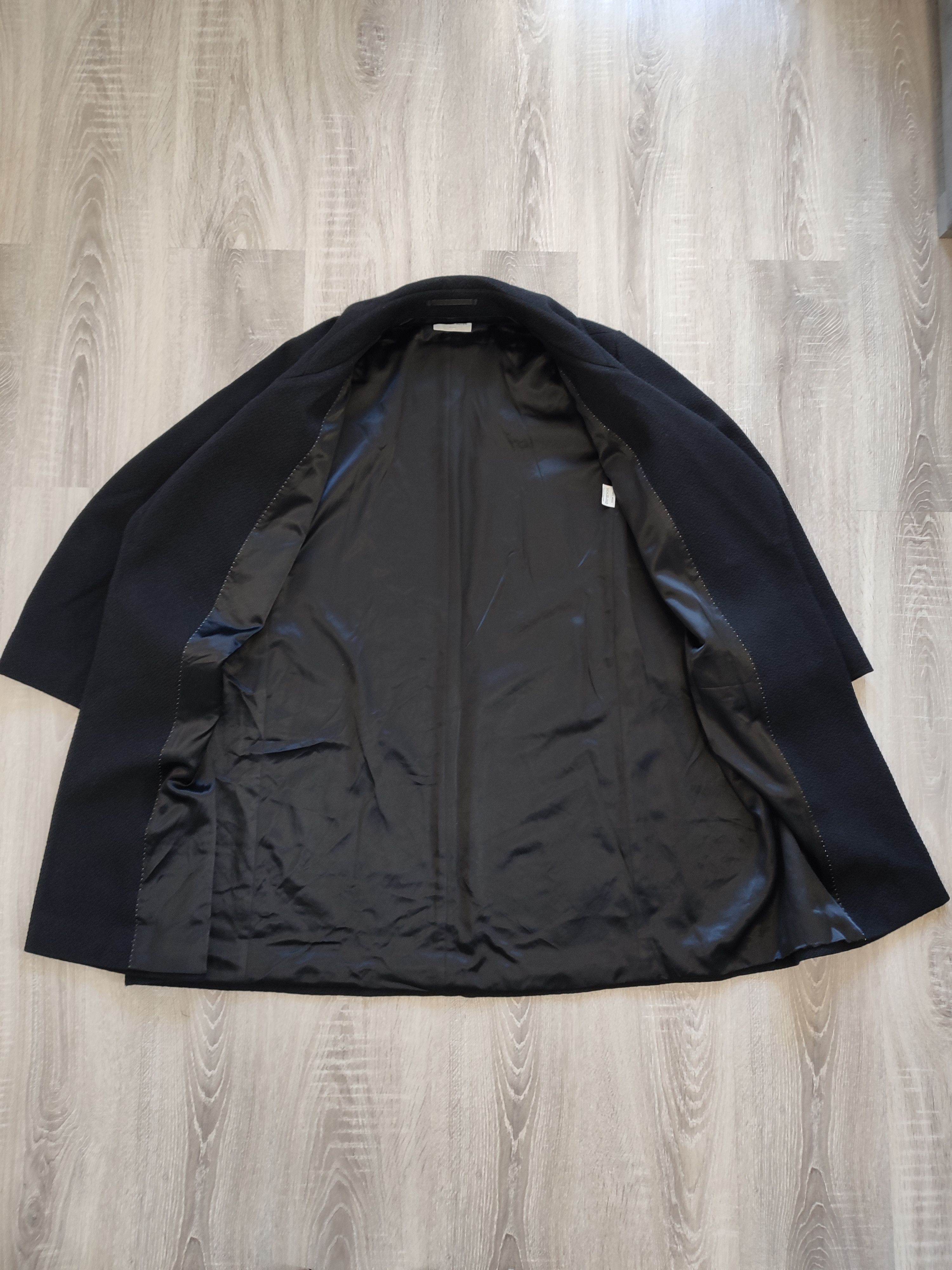 Dries Van Noten Dries Van Noten Black Wool Coat M Size M / US 6-8 / IT 42-44 - 16 Thumbnail