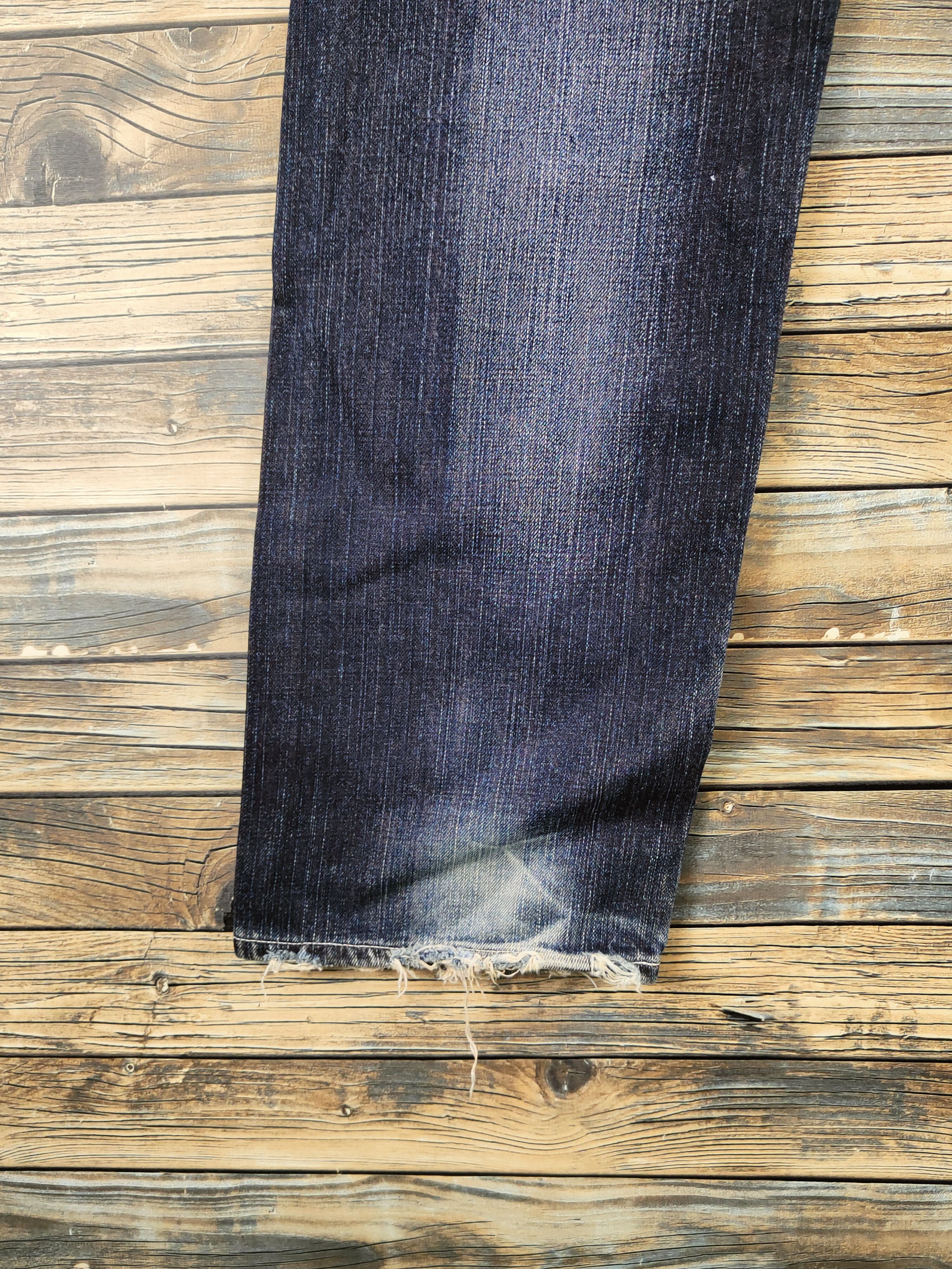 Levi's Levi's Black Distressed faded denim Jeans #S2830 Size US 29 - 9 Thumbnail