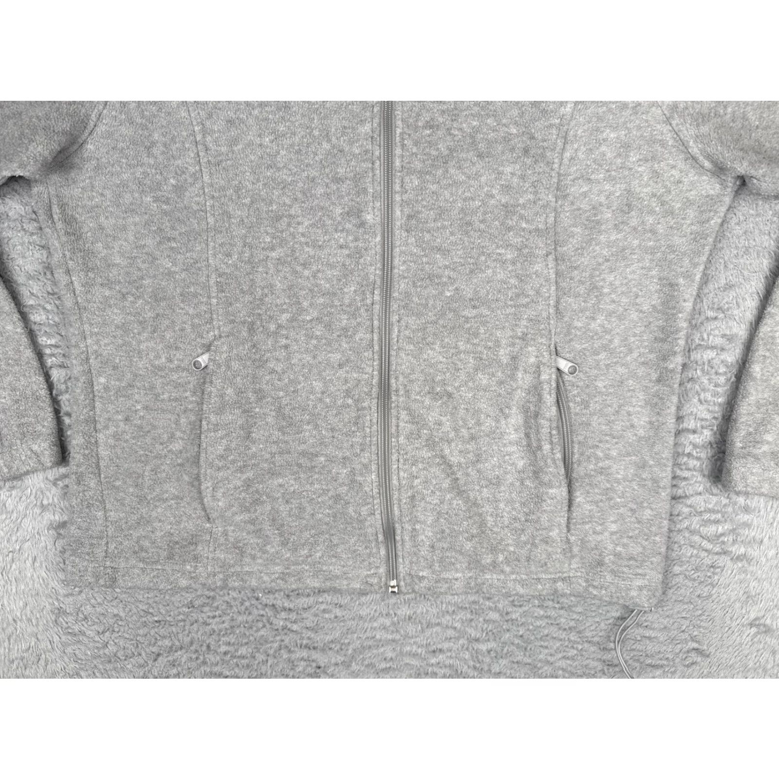 Vintage Columbia Jacket Women XL Gray Fleece Full Zip Collared Pockets Outdoor Warm Size XL / US 12-14 / IT 48-50 - 6 Thumbnail