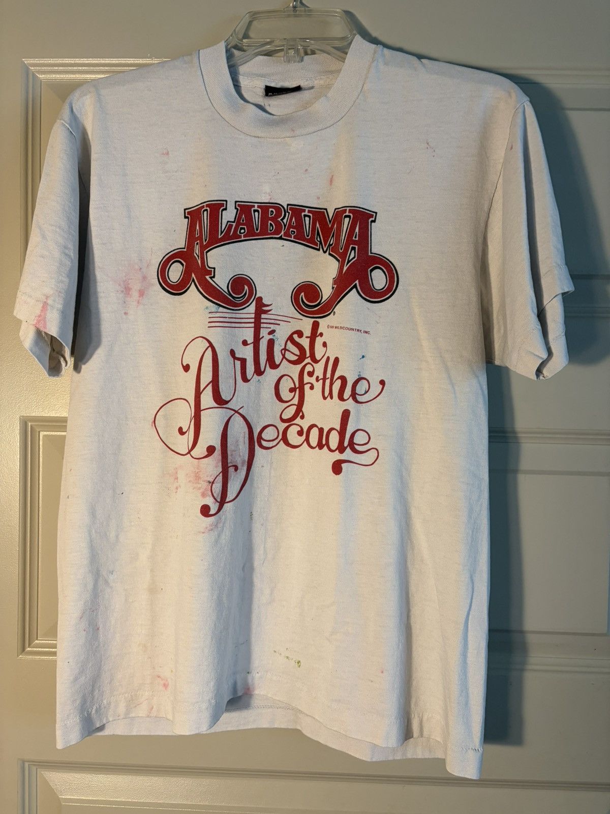 Vintage Vintage single stitch 1989 Alabama artist decade tee shirt Size US L / EU 52-54 / 3 - 1 Thumbnail