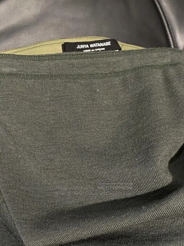 Comme des Garcons COMME des GARÇONS Grey Wool Flared Midi Skirt . Size 23" - 4 Thumbnail