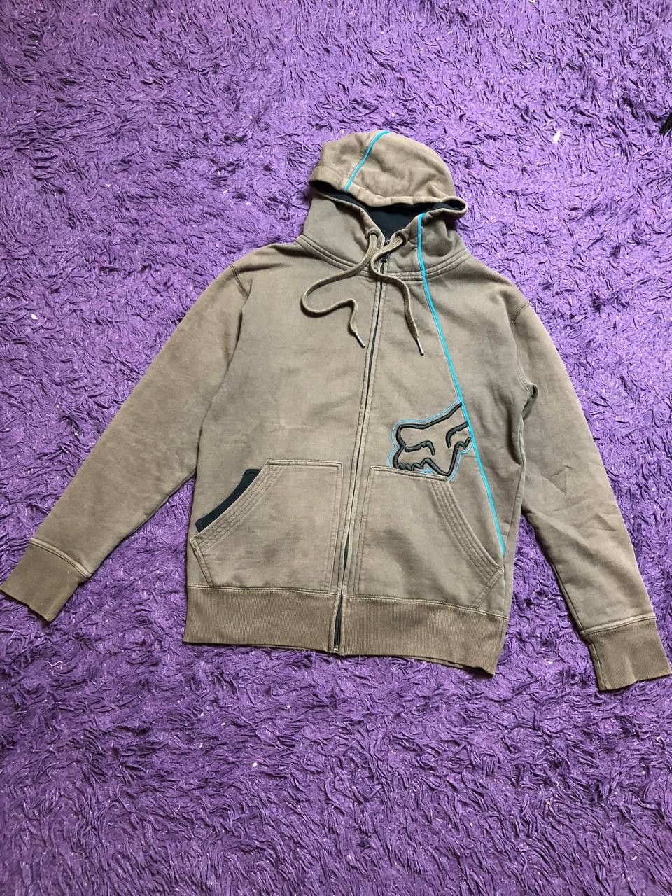 Fox Racing VINTAGE Fox RACING ZIP UP Hoodie STREETWEAR Size US S / EU 44-46 / 1 - 9 Thumbnail
