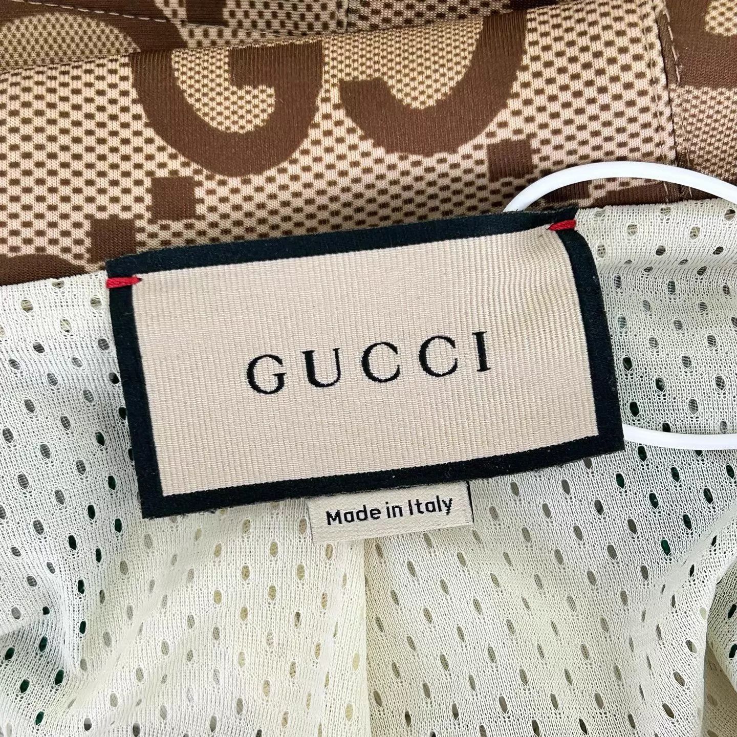 Gucci Gucci red green stripe brown logo track jacket Size US XXL / EU 58 / 5 - 3 Thumbnail