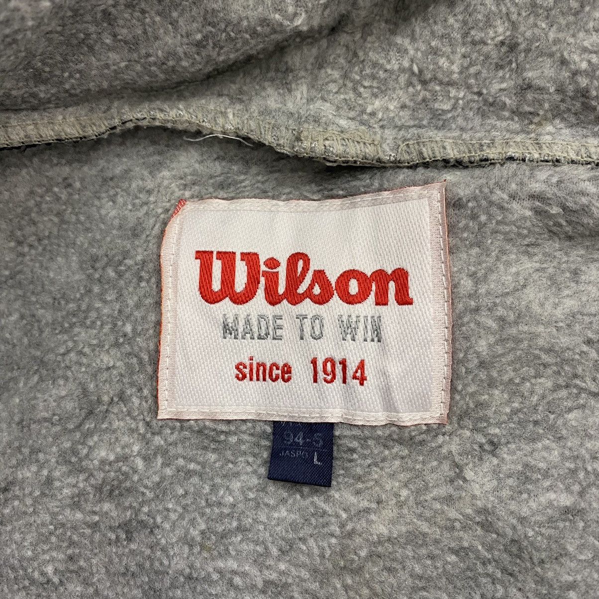 Other WILSON SPORT Tennis Brand USA Half Zipper Grey Fleece Size US L / EU 52-54 / 3 - 5 Thumbnail