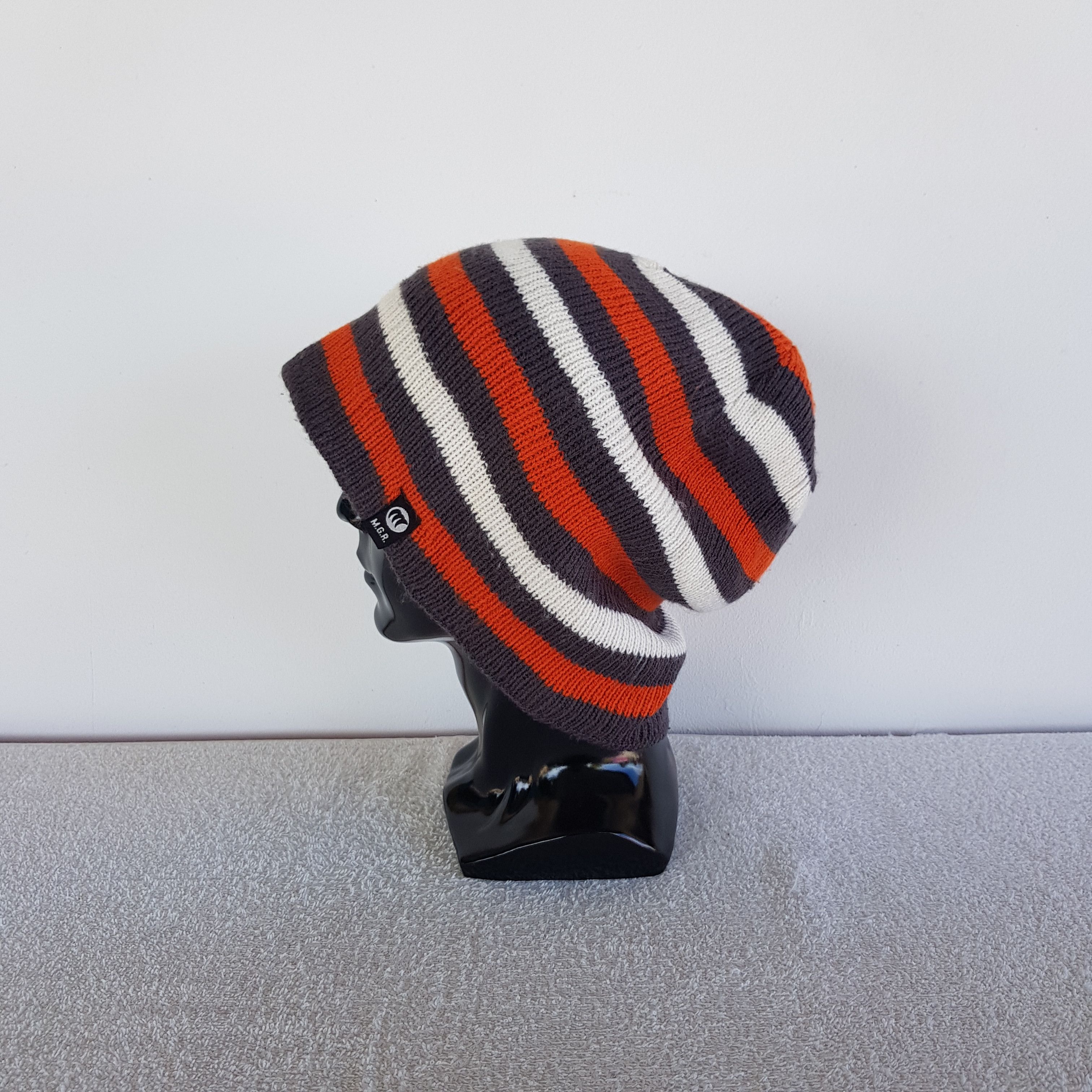 Japanese Brand Vintage MGR Japanese Beanie Knitted Snow Caps Ski Hats. Size ONE SIZE - 4 Thumbnail