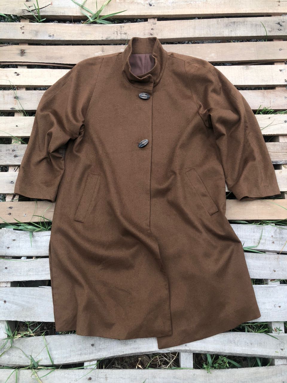 Loro Piana Vintage Loro Piana Cashmere Long Coat Jacket Size US M / EU 48-50 / 2 - 1 Thumbnail