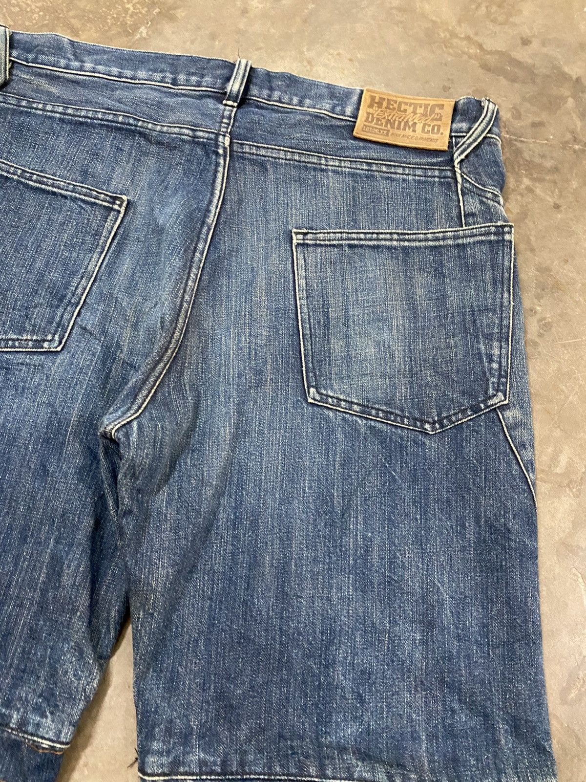 Hysteric Glamour × JNCO Vintage OG Mad Hectic Scout Denim 3 Quarter Jeans act200 Size US 36 / EU 52 - 6 Thumbnail