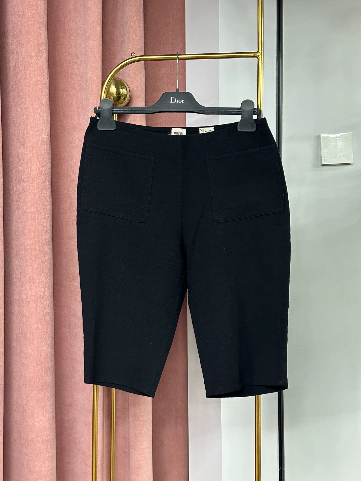Hermes Hermes Black Casual Shorts Size US 31 - 1 Thumbnail