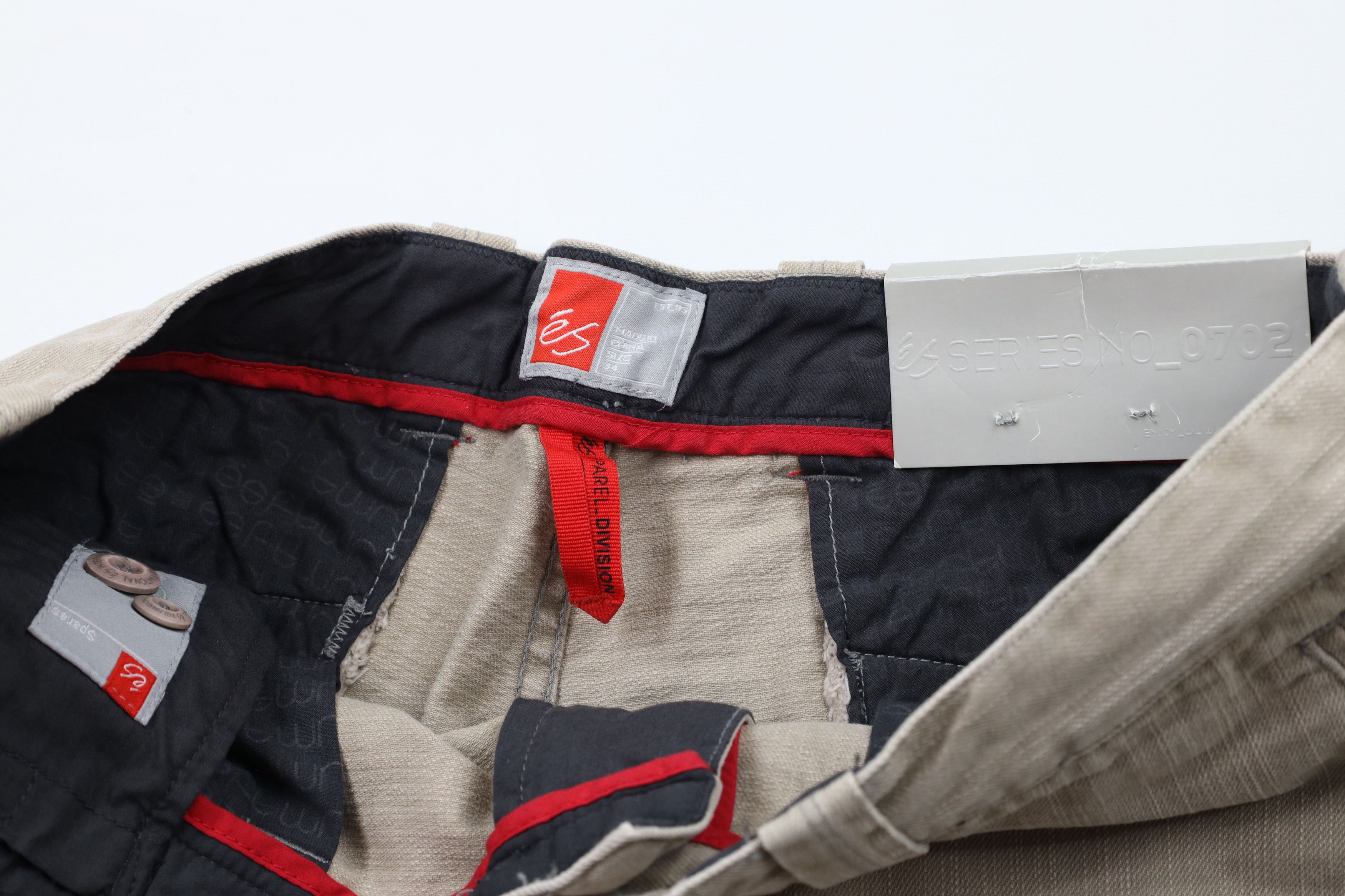 Vintage × eS Deadstock Vintage 90s Y2K ES Skateboarding Shorts Jorts Size US 34 / EU 50 - 7 Thumbnail