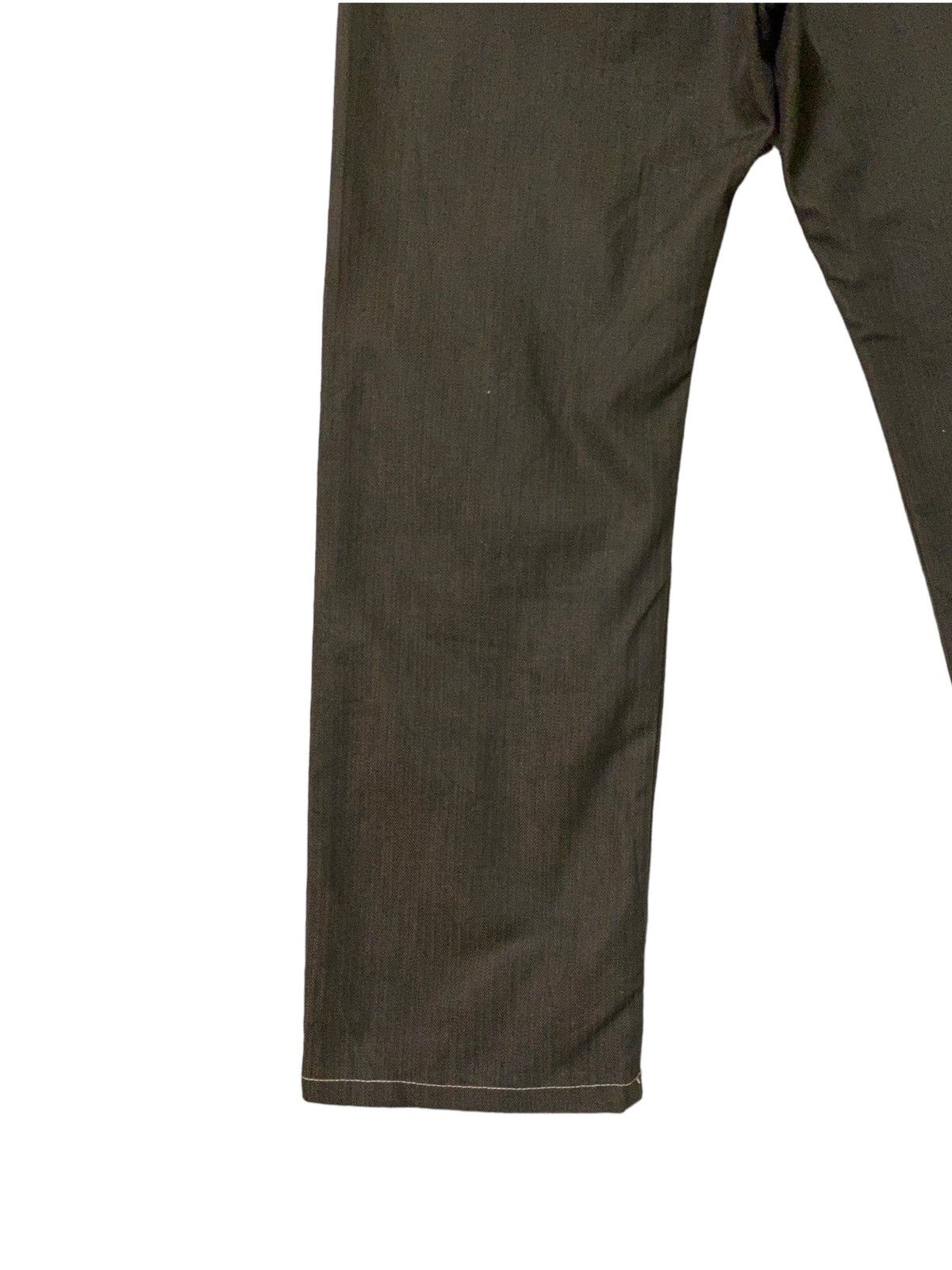 Tete Homme Vintage TETE HOMME Striped Brown Denim Pant Size US 28 / EU 44 - 11 Thumbnail