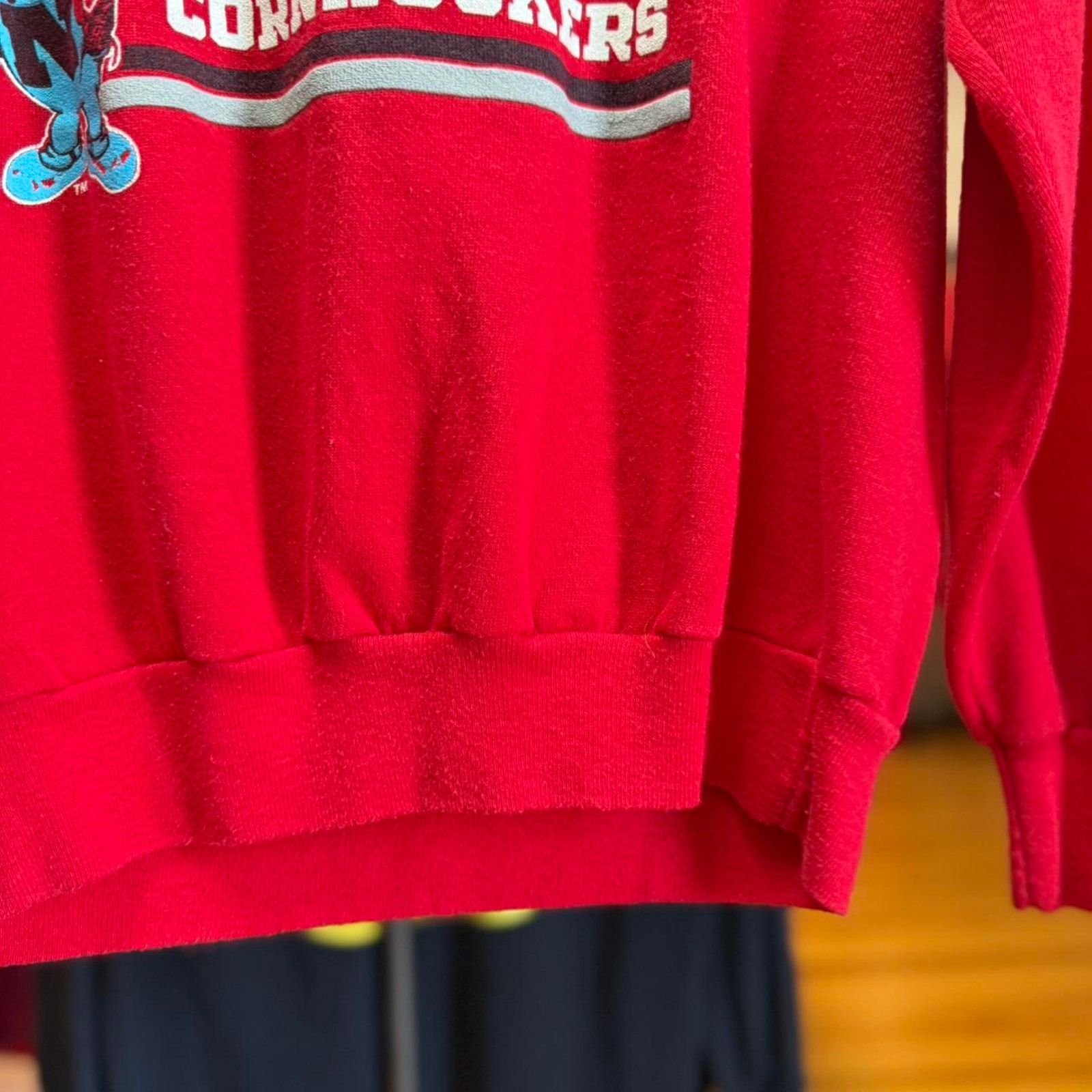 Vintage Vintage 90s Nebraska Huskers Herbie Football Crewneck Size US XL / EU 56 / 4 - 4 Thumbnail